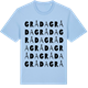 Blue Soul t-shirt med Gråda ordlek t-shirt