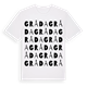 Gråda ordlek t-shirt