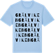 Blue Soul t-shirt med Grälviken ordlek t-shirt