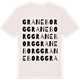 Vintage White t-shirt med Graneborg ordlek t-shirt
