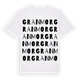 Granmor ordlek t-shirt
