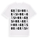 Gräsmora ordlek t-shirt