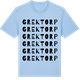 Blue Soul t-shirt med Grektorp ordlek t-shirt