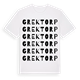 Grektorp ordlek t-shirt