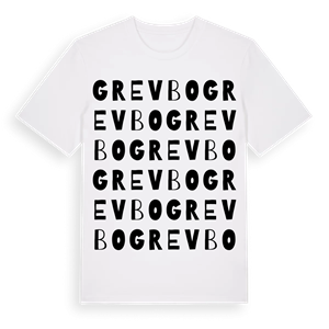 Grevbo ordlek t-shirt – ekologisk bomull t-shirt från Pinshirt