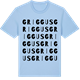 Blue Soul t-shirt med Griggus ordlek t-shirt