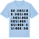 Blue Soul t-shirt med Gringsbo ordlek t-shirt