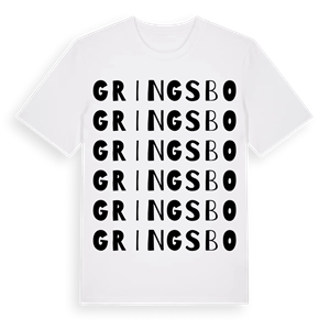 Gringsbo ordlek t-shirt – ekologisk bomull t-shirt från Pinshirt