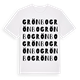 Grönbo ordlek t-shirt