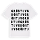Gröntuv ordlek t-shirt