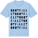 Blue Soul t-shirt med Grotfallet ordlek t-shirt