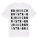 Grunuberg Västra ordlek t-shirt