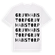 Gruvmanstorp ordlek t-shirt
