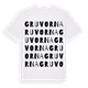 Gruvorna ordlek t-shirt