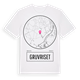 White t-shirt med Gruvriset t-shirt