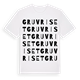 Gruvriset ordlek t-shirt