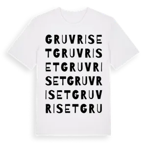 Gruvriset ordlek t-shirt – ekologisk bomull t-shirt från Pinshirt