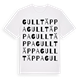 Gulltäppa ordlek t-shirt