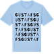 Blue Soul t-shirt med Gustafs ordlek t-shirt