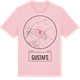 Pink Cotton t-shirt med Gustafs t-shirt