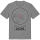 Mid Heather Gray t-shirt med Gustafs t-shirt