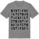 Mid Heather Gray t-shirt med Gustafsfältet ordlek t-shirt