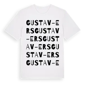 Gustav-Ers ordlek t-shirt – ekologisk bomull t-shirt från Pinshirt