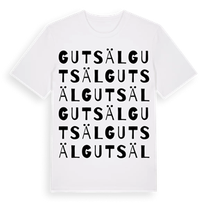 Gutsäl ordlek t-shirt – ekologisk bomull t-shirt från Pinshirt