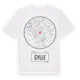 White t-shirt med Gylle t-shirt