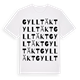 Gylltäkt ordlek t-shirt
