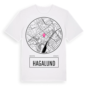 Hagalund t-shirt – ekologisk bomull t-shirt från Pinshirt