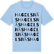 Blue Soul t-shirt med Hagelsnäs ordlek t-shirt