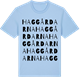 Blue Soul t-shirt med Haggårdarna ordlek t-shirt