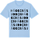 Blue Soul t-shirt med Häggenäsudden ordlek t-shirt