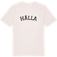 Vintage White t-shirt med Hälla böjd t-shirt