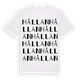 Hållan ordlek t-shirt