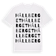 Hållberget ordlek t-shirt