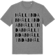Mid Heather Gray t-shirt med Hållindan ordlek t-shirt