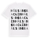 Hälsingbacken ordlek t-shirt