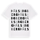 Hälsingberg ordlek t-shirt
