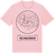 Pink Cotton t-shirt med Hälsinggården t-shirt