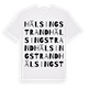 Hälsingstrand ordlek t-shirt