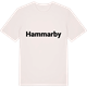 Vintage White t-shirt med Hammarby fetstil t-shirt