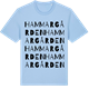 Blue Soul t-shirt med Hammargården ordlek t-shirt