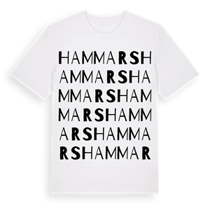 Hammars ordlek t-shirt – ekologisk bomull t-shirt från Pinshirt
