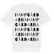 Hampgårdarna ordlek t-shirt