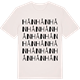 Vintage White t-shirt med Hån ordlek t-shirt