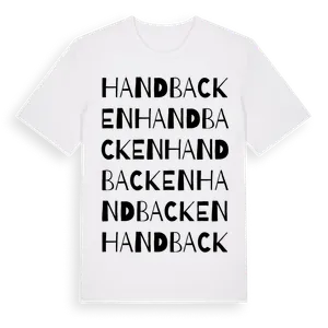 Handbacken ordlek t-shirt – ekologisk bomull t-shirt från Pinshirt