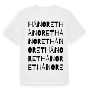 Hånoret ordlek t-shirt – ekologisk bomull t-shirt från Pinshirt