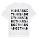 Hansänget ordlek t-shirt